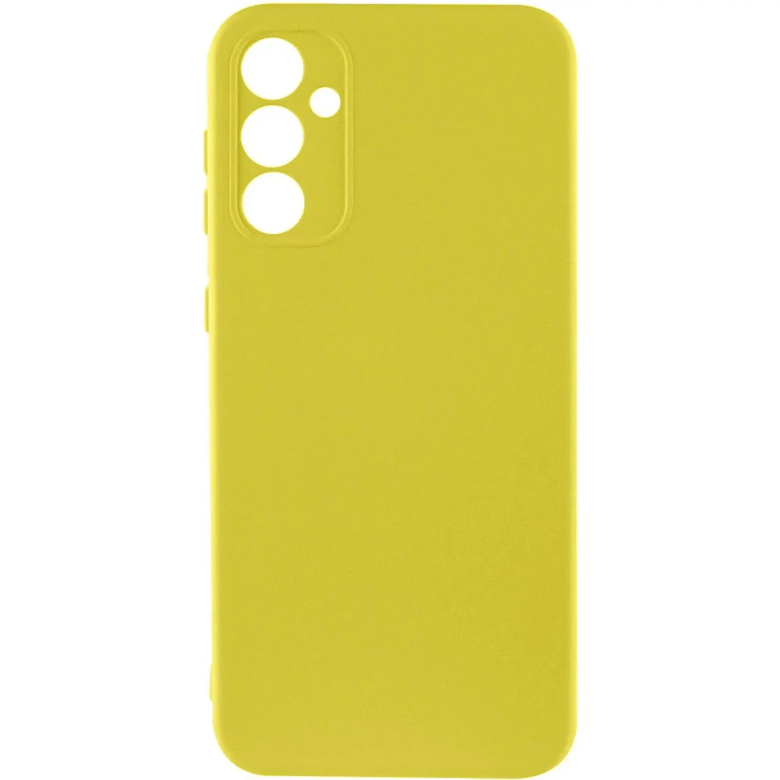 Чехол TPU GETMAN Liquid Silk Full Camera для Samsung Galaxy A55, Желтый / Flash, TPU, купить оптом с доставкой