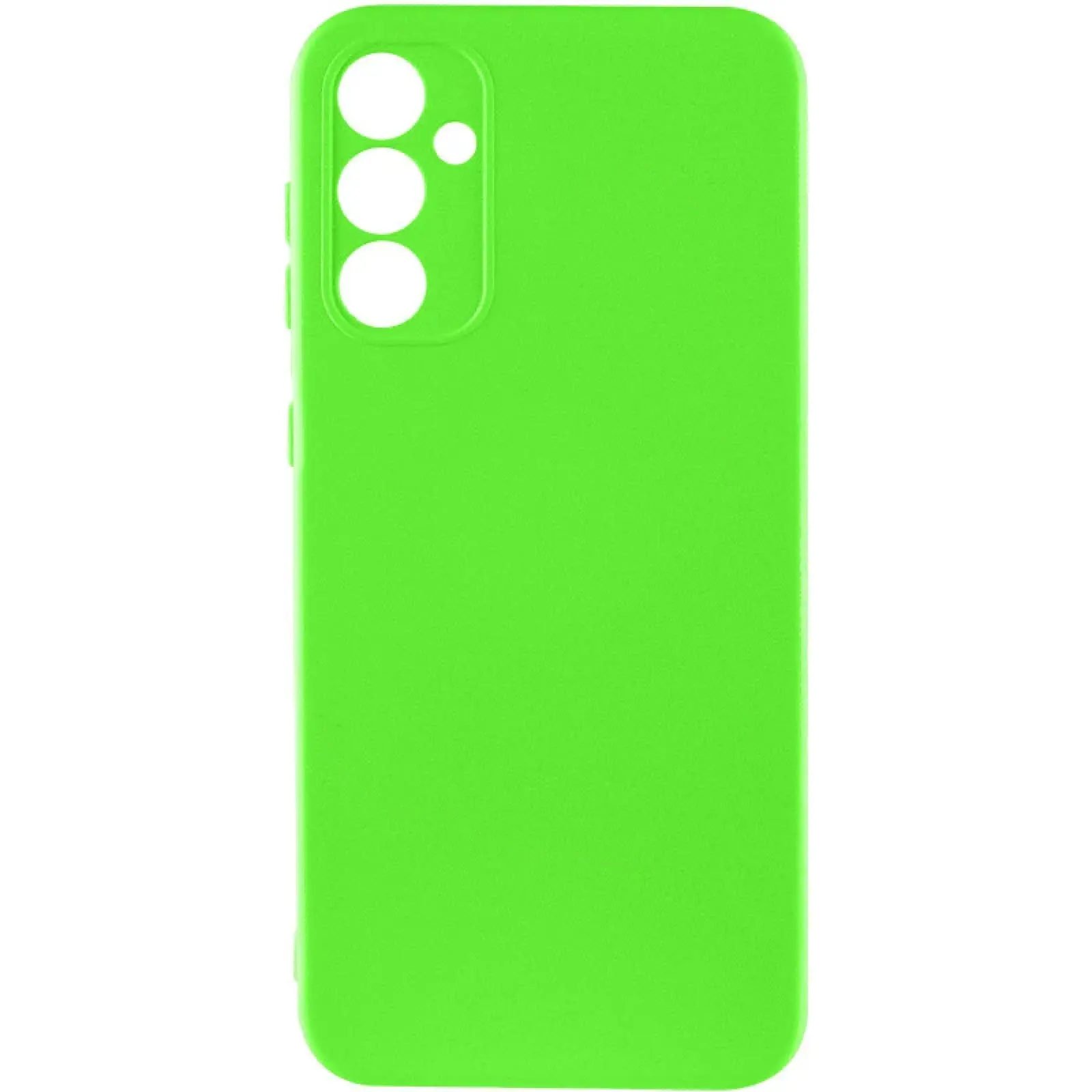 Чехол TPU GETMAN Liquid Silk Full Camera для Samsung Galaxy A55, Салатовый / Neon Green, TPU, купить оптом с доставкой