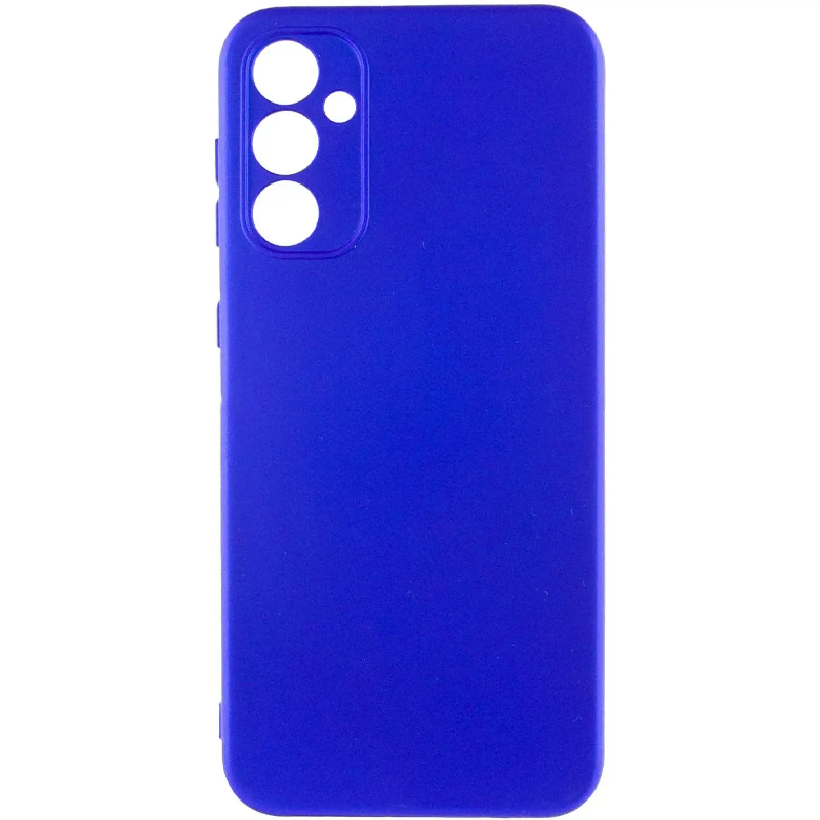 Чехол TPU GETMAN Liquid Silk Full Camera для Samsung Galaxy A55, Синий / Iris, TPU, купить оптом с доставкой