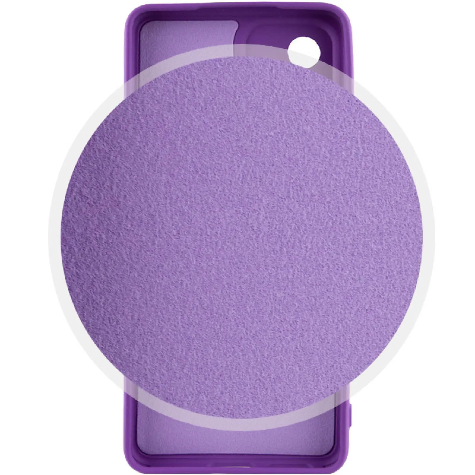 Чехол TPU GETMAN Liquid Silk Full Camera для Samsung Galaxy A55, Фиолетовый / Purple 2, TPU, купить оптом с доставкой