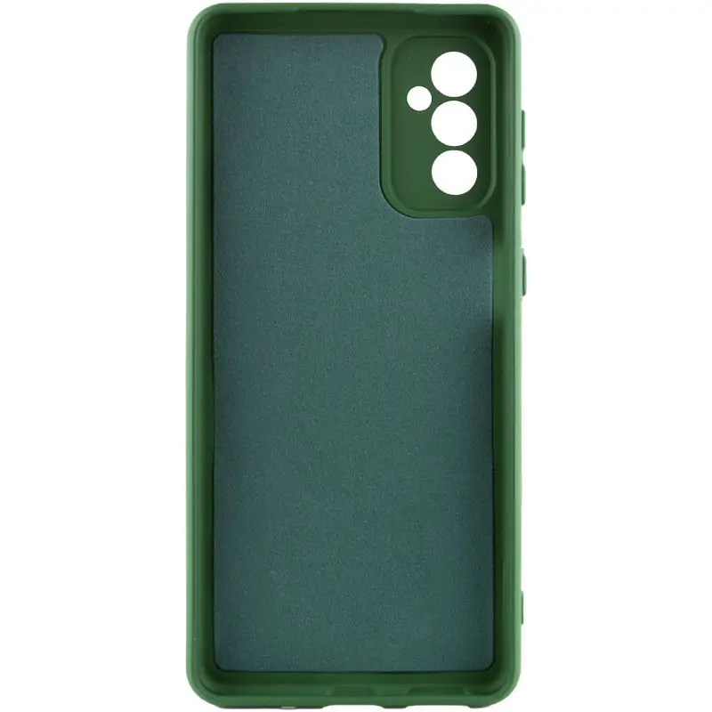 Чехол TPU GETMAN Liquid Silk Full Camera для Samsung Galaxy A35, Зеленый / Dark green 1, TPU, купить оптом с доставкой