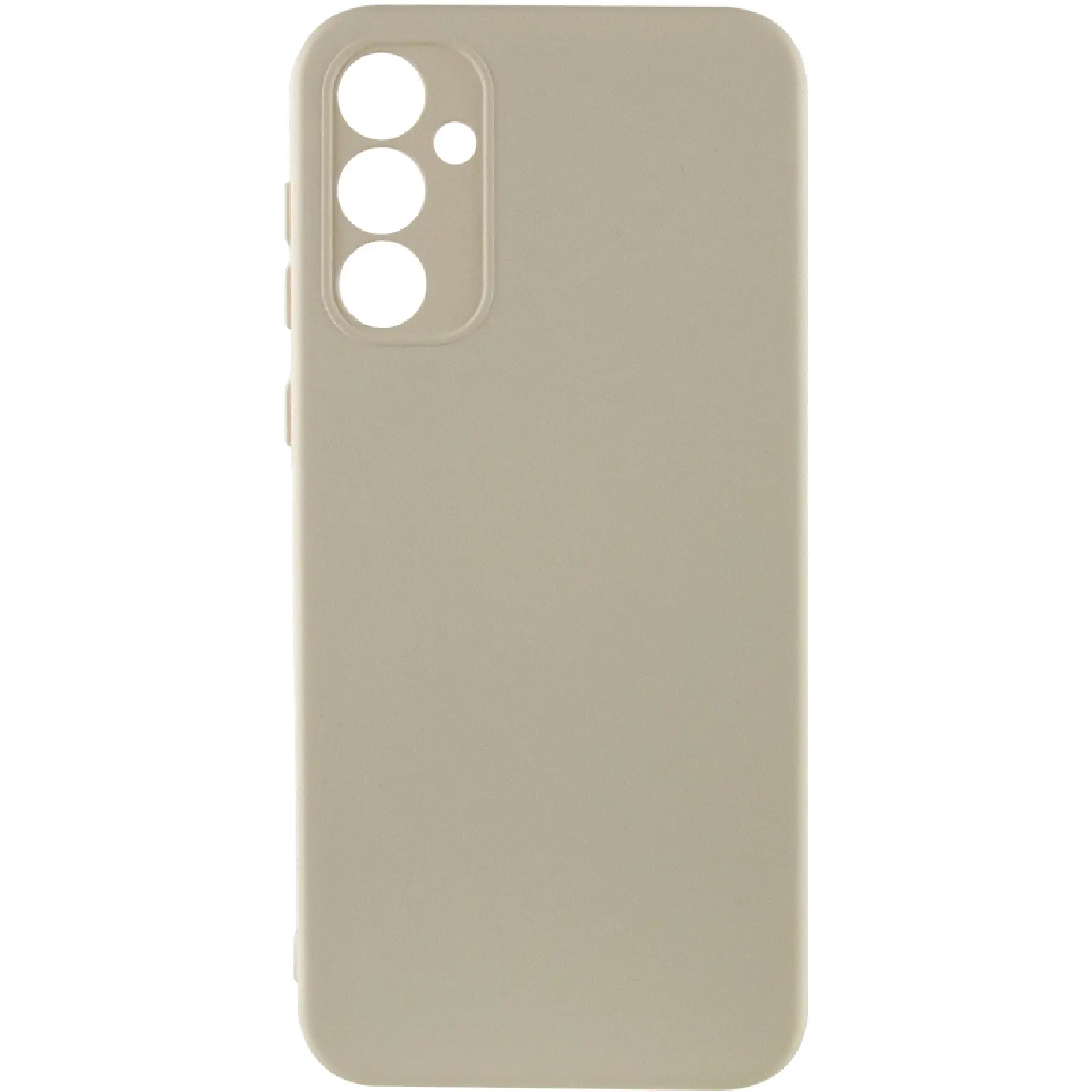 Чехол TPU GETMAN Liquid Silk Full Camera для Samsung Galaxy A35, Песочный / Sand, TPU, купить оптом с доставкой