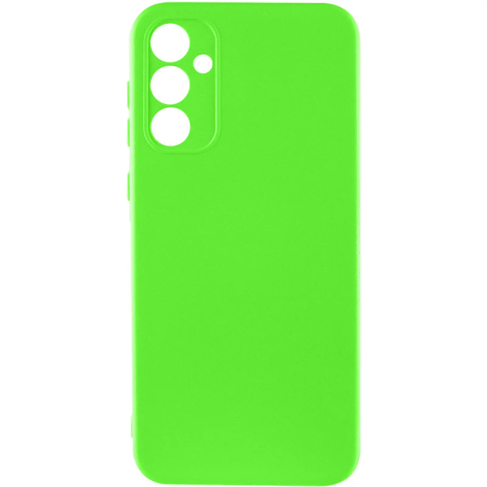Чехол TPU GETMAN Liquid Silk Full Camera для Samsung Galaxy A35, Салатовый / Neon Green, TPU, купить оптом с доставкой