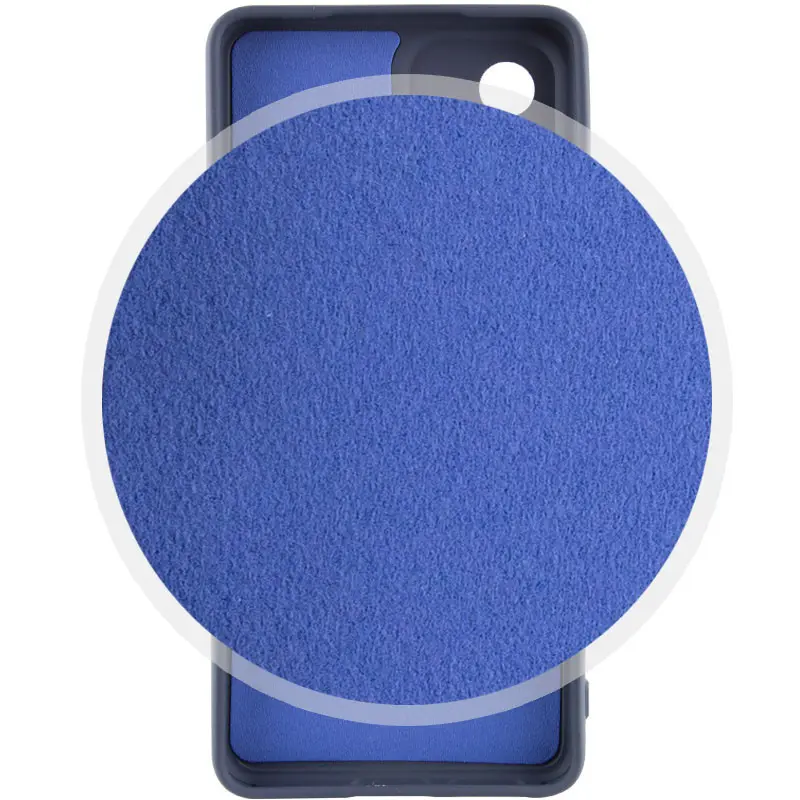 Чехол TPU GETMAN Liquid Silk Full Camera для Samsung Galaxy A35, Синий / Midnight Blue 1, TPU, купить оптом с доставкой