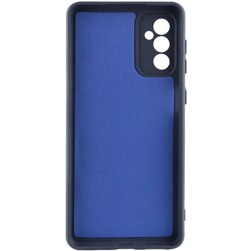 Чехол TPU GETMAN Liquid Silk Full Camera для Samsung Galaxy A35, Синий / Midnight Blue 2, TPU, купить оптом с доставкой