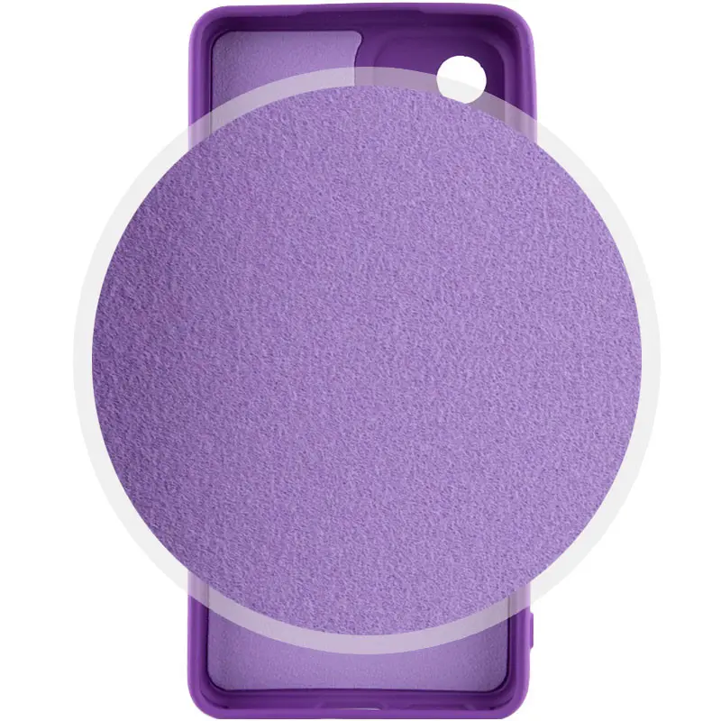 Чехол TPU GETMAN Liquid Silk Full Camera для Samsung Galaxy A35, Фиолетовый / Purple 2, TPU, купить оптом с доставкой