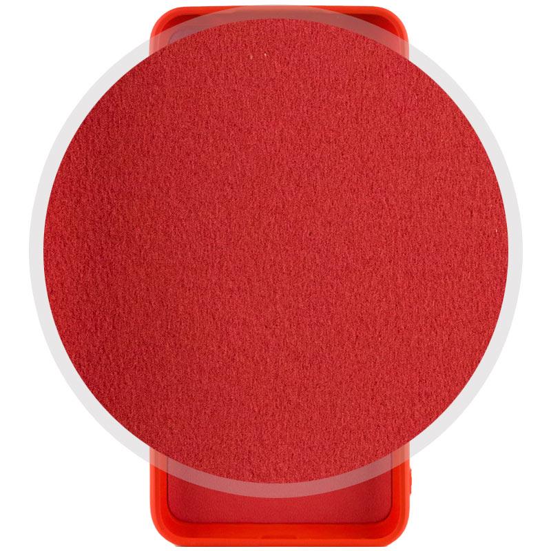 Чехол GETMAN Liquid Silk Full Camera для Xiaomi Redmi A3 | TPU + Микрофибра на картинке №2