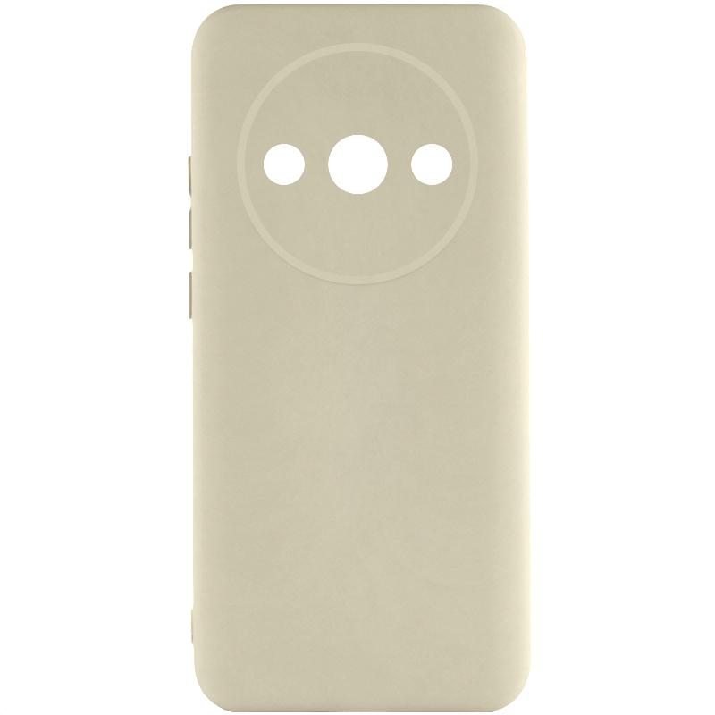 Чохол GETMAN Liquid Silk Full Camera для Xiaomi Redmi A3 | TPU + Мікрофібра на малюнкі №1