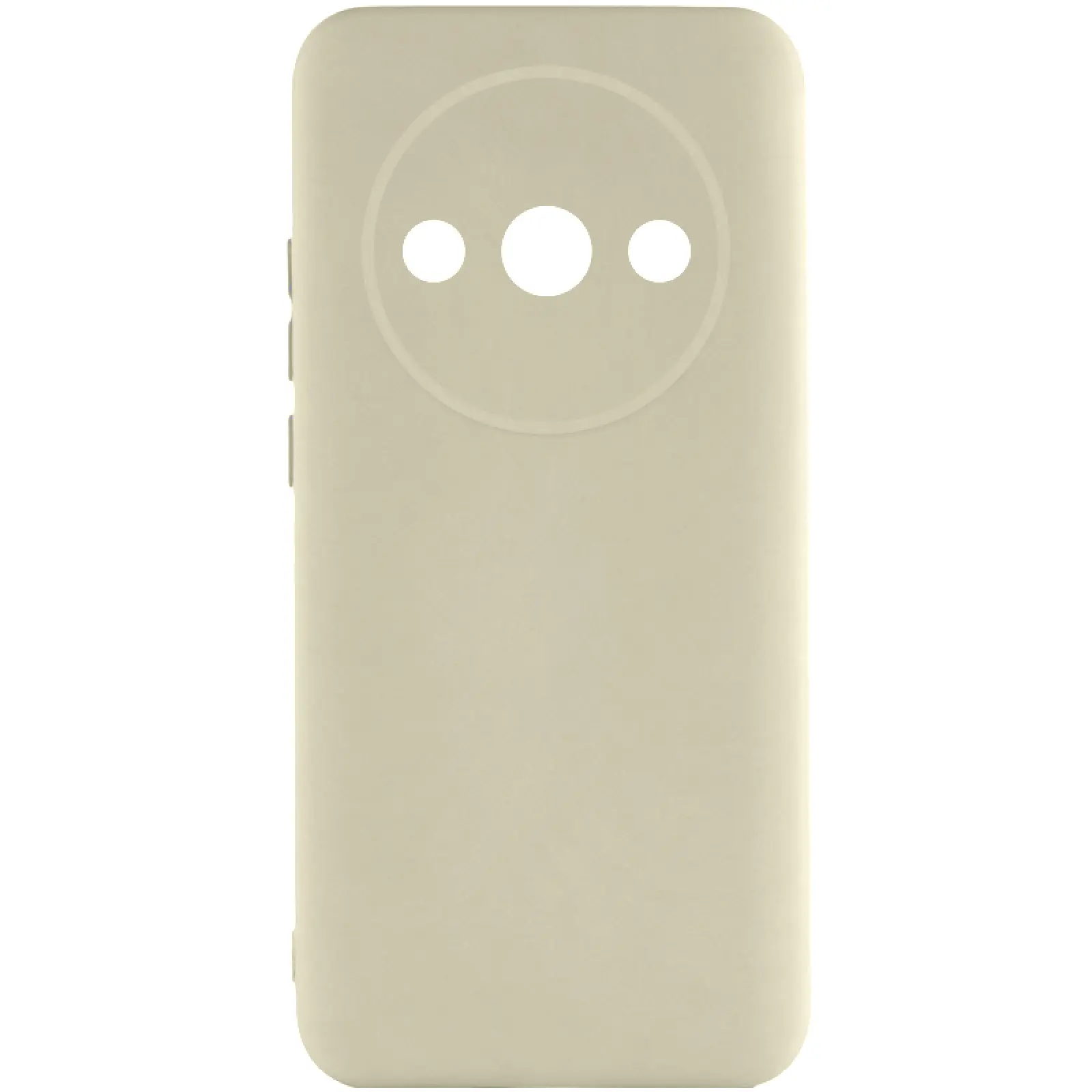 Чехол TPU GETMAN Liquid Silk Full Camera для Xiaomi Redmi A3, Песочный / Sand, TPU, купить оптом с доставкой