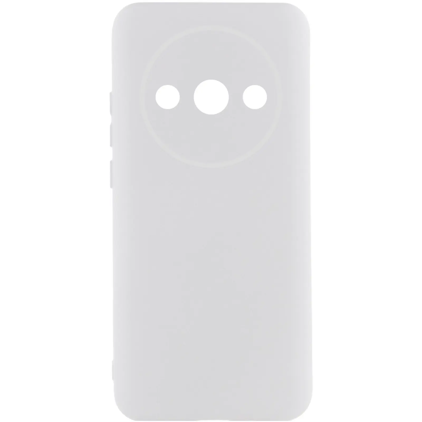 Чехол TPU GETMAN Liquid Silk Full Camera для Xiaomi Redmi A3, Белый / White, TPU, купить оптом с доставкой