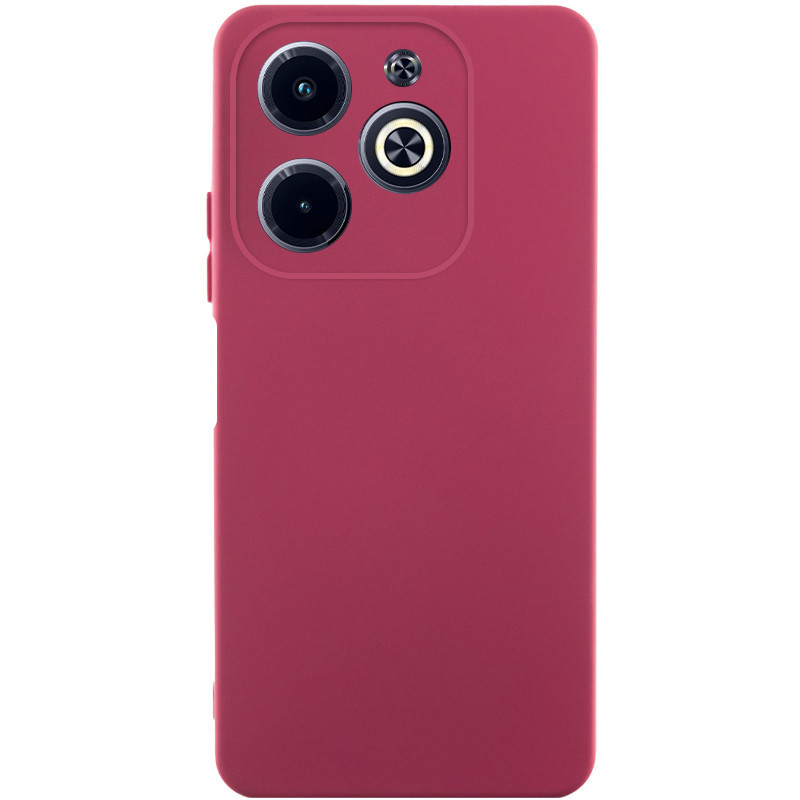 Чохол GETMAN Liquid Silk Full Camera для Infinix Hot 40i | TPU + Мікрофібра Фотографія №1 Чохол GETMAN Liquid Silk Full Camera для Infinix Hot 40i | TPU + Мікрофібра на малюнкі №1