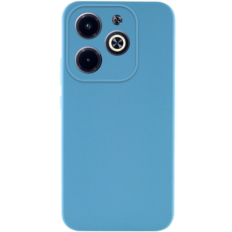 Чохол GETMAN Liquid Silk Full Camera для Infinix Hot 40i | TPU + Мікрофібра Фотографія №1 Чохол GETMAN Liquid Silk Full Camera для Infinix Hot 40i | TPU + Мікрофібра на малюнкі №1