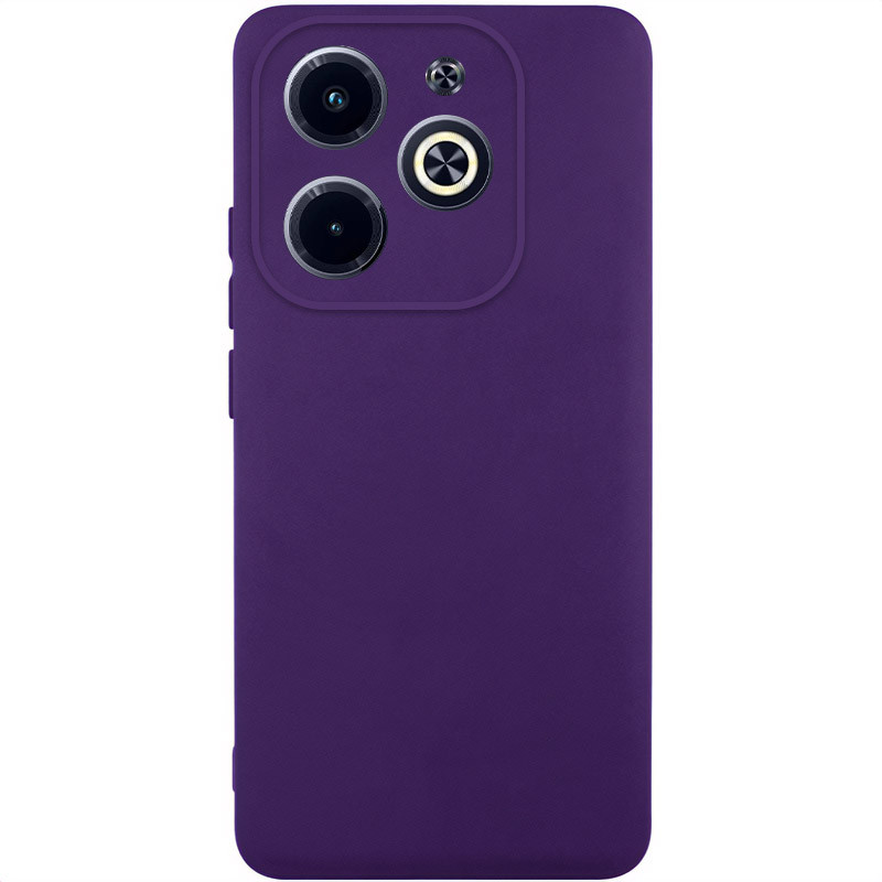 Чохол GETMAN Liquid Silk Full Camera для Infinix Hot 40i | TPU + Мікрофібра Фотографія №1 Чохол GETMAN Liquid Silk Full Camera для Infinix Hot 40i | TPU + Мікрофібра на малюнкі №1
