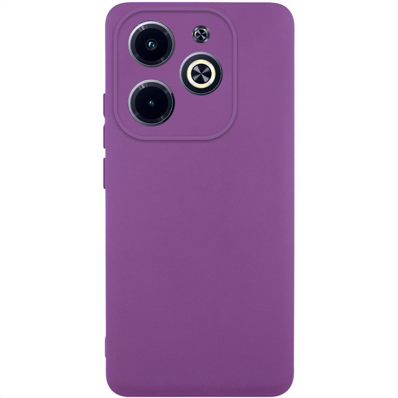 Чохол GETMAN Liquid Silk Full Camera для Infinix Hot 40i | TPU + Мікрофібра Фотографія №1 Чохол GETMAN Liquid Silk Full Camera для Infinix Hot 40i | TPU + Мікрофібра на малюнкі №1