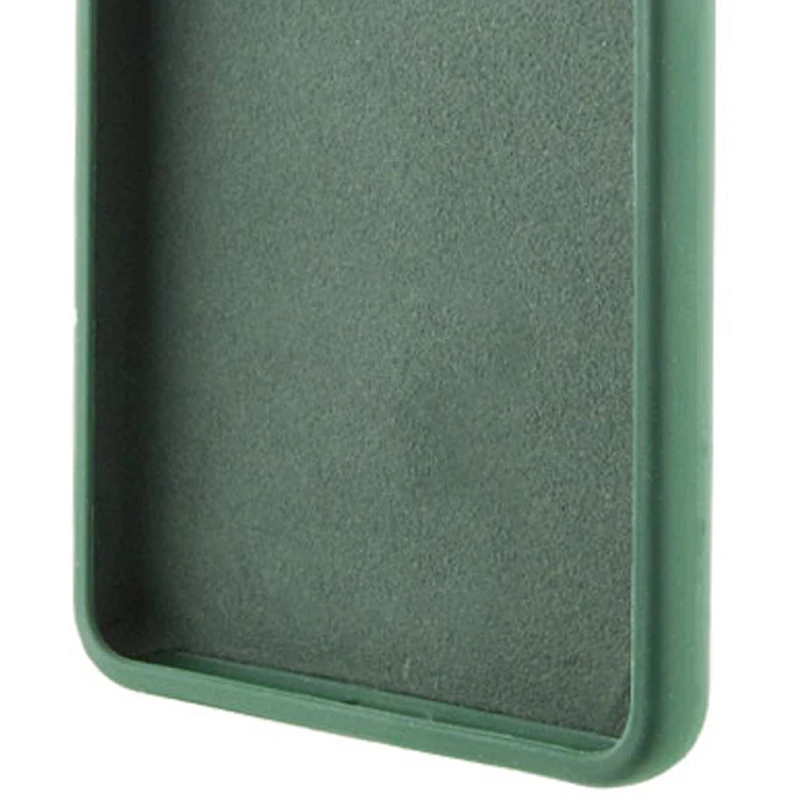 Чехол TPU GETMAN Liquid Silk Full Camera для Xiaomi Redmi 13 4G / Poco M6 4G, Зеленый / Dark green 2, TPU, купить оптом с доставкой