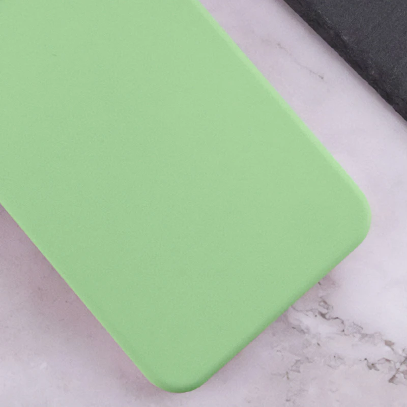 Чехол TPU GETMAN Liquid Silk Full Camera для Xiaomi Redmi 13 4G / Poco M6 4G, Зеленый / Pistachio 1, TPU, купить оптом с доставкой