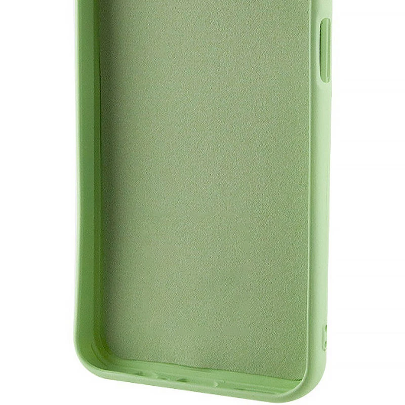 Чехол TPU GETMAN Liquid Silk Full Camera для Xiaomi Redmi 13 4G / Poco M6 4G, Зеленый / Pistachio 2, TPU, купить оптом с доставкой