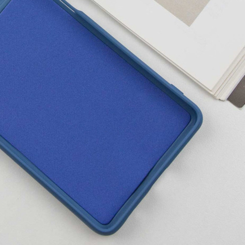 Чехол GETMAN Liquid Silk Full Camera для Xiaomi Redmi 13 4G / Poco M6 4G | TPU + Микрофибра на картинке №3