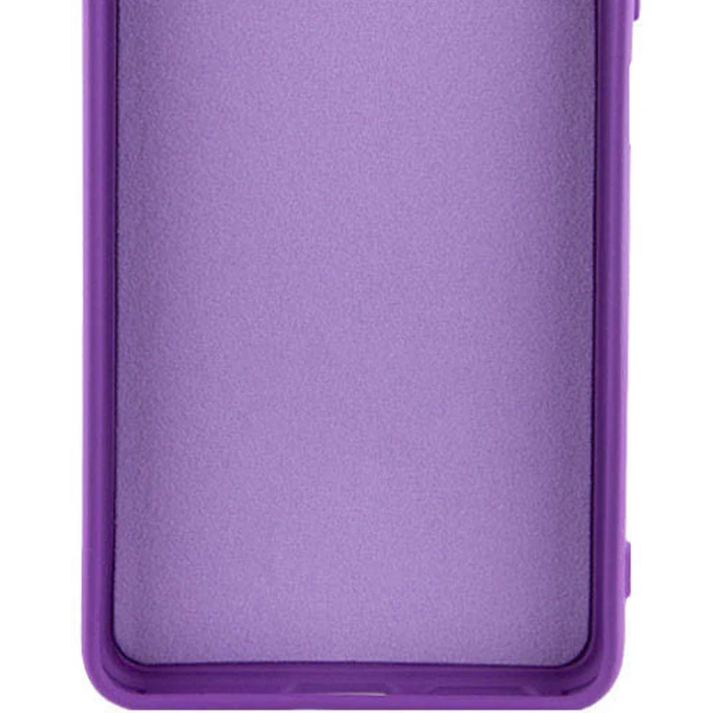 Чехол TPU GETMAN Liquid Silk Full Camera для Xiaomi Redmi 13 4G / Poco M6 4G, Фиолетовый / Purple 1, TPU, купить оптом с доставкой
