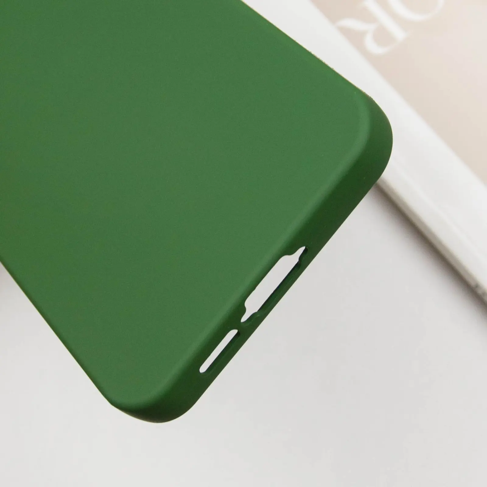 Чехол TPU GETMAN Liquid Silk Full Camera для Samsung Galaxy S24 FE, Зеленый / Dark green 5, TPU, купить оптом с доставкой