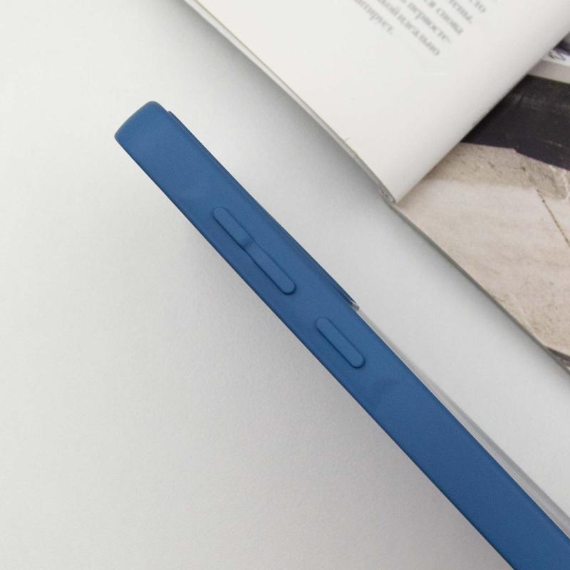 Чохол GETMAN Liquid Silk Full Camera для Samsung Galaxy S24 FE | TPU + Мікрофібра на малюнкі №4