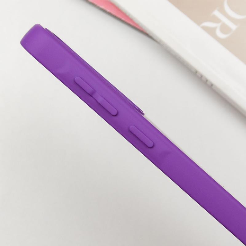 Чохол GETMAN Liquid Silk Full Camera для Samsung Galaxy S24 FE | TPU + Мікрофібра на малюнкі №4