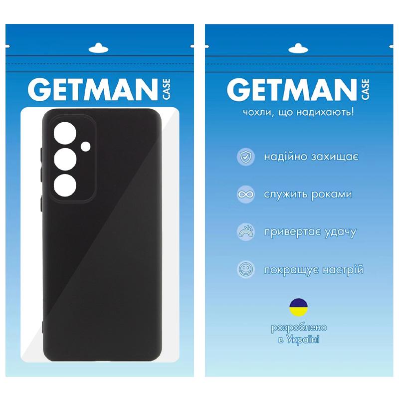 Чохол GETMAN Liquid Silk Full Camera для Samsung Galaxy S24 FE | TPU + Мікрофібра на малюнкі №4