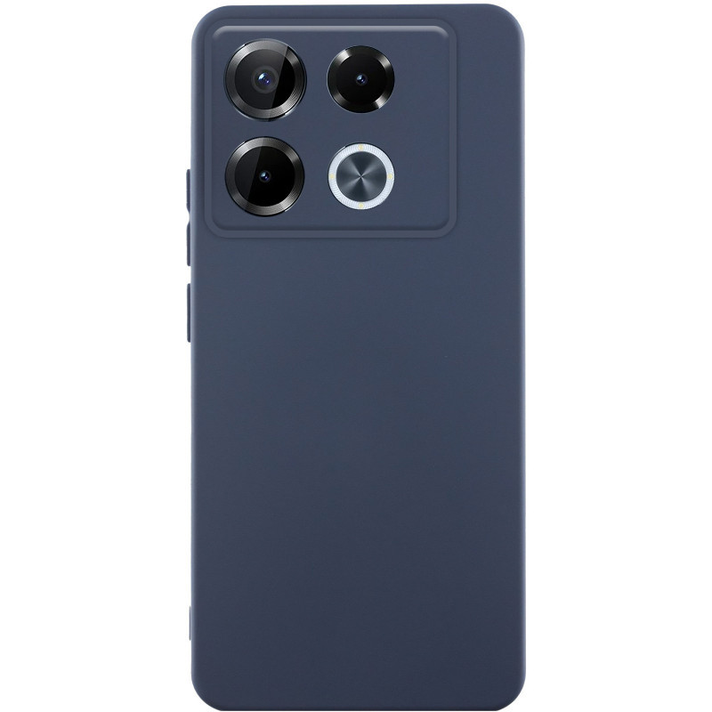Чохол GETMAN Liquid Silk Full Camera для Infinix Note 40 Pro 4G | TPU + Мікрофібра на малюнкі №1
