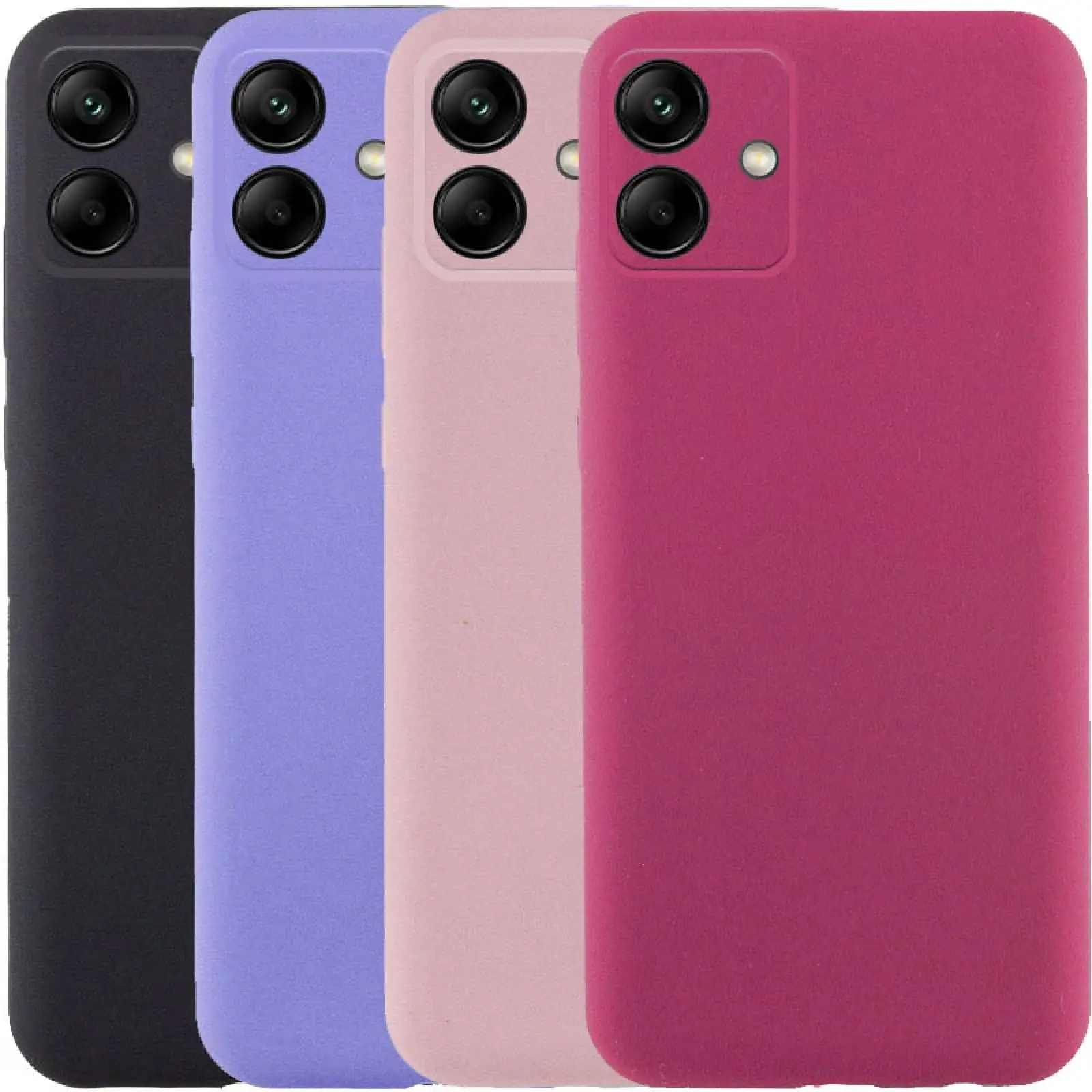 Чехол TPU GETMAN Liquid Silk Full Camera для Samsung Galaxy A06, TPU, купить оптом с доставкой