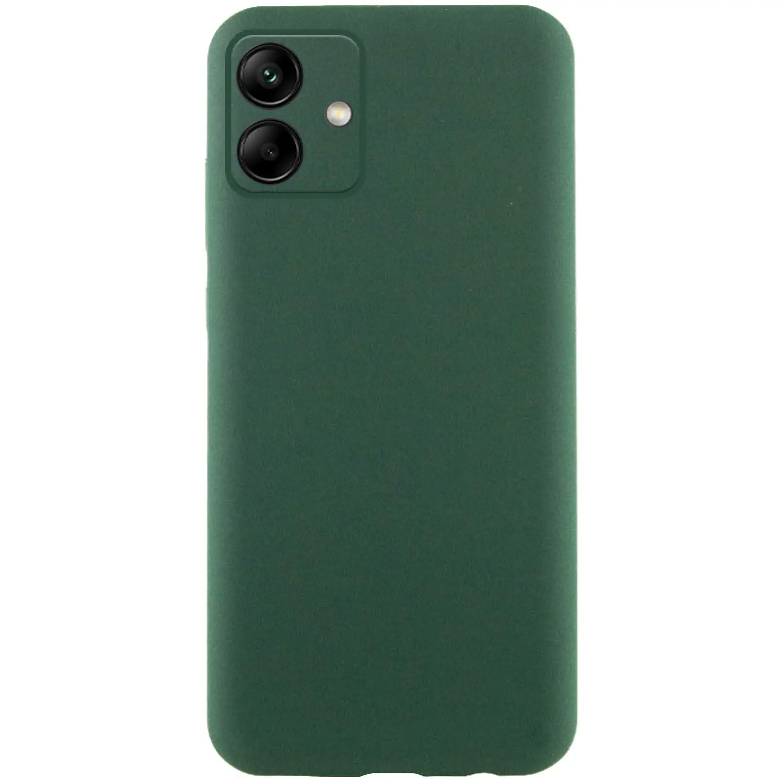 Чехол TPU GETMAN Liquid Silk Full Camera для Samsung Galaxy A06, Зеленый / Dark green, TPU, купить оптом с доставкой