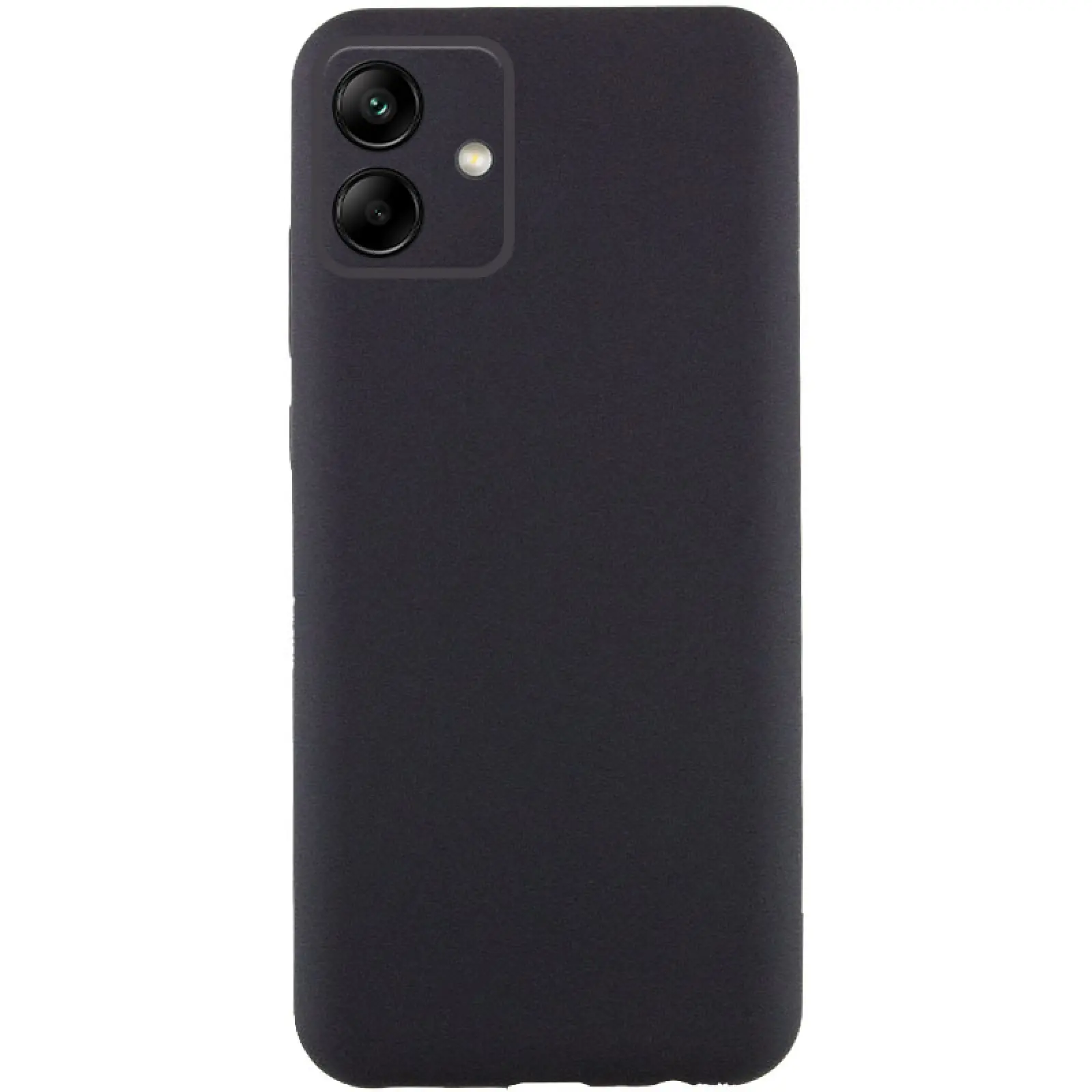 Чехол TPU GETMAN Liquid Silk Full Camera для Samsung Galaxy A06, Черный / Black, TPU, купить оптом с доставкой