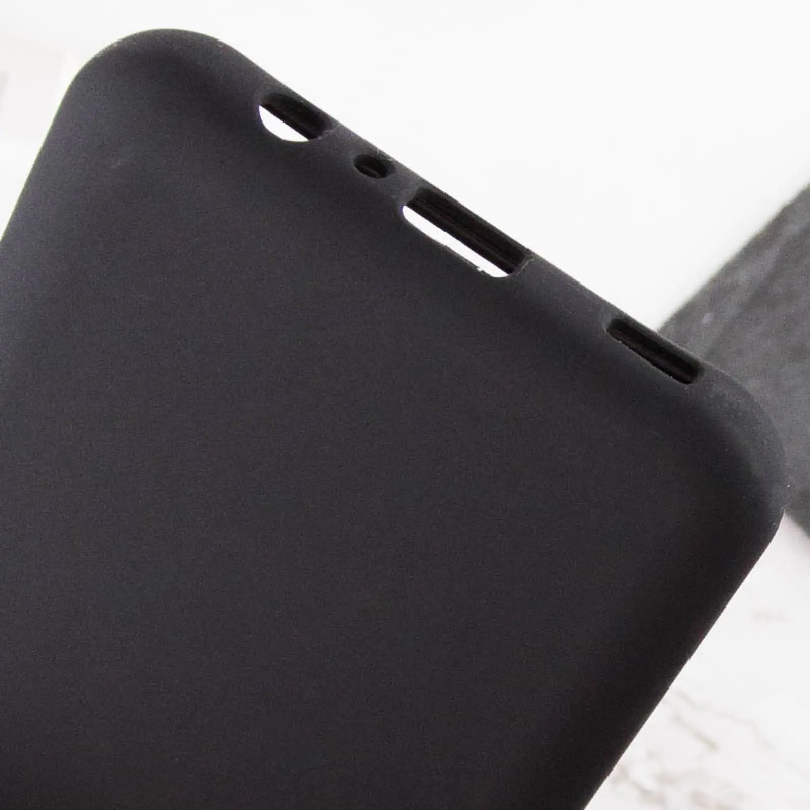 Чехол TPU GETMAN Liquid Silk Full Camera для Samsung Galaxy A06, Черный / Black 4, TPU, купить оптом с доставкой