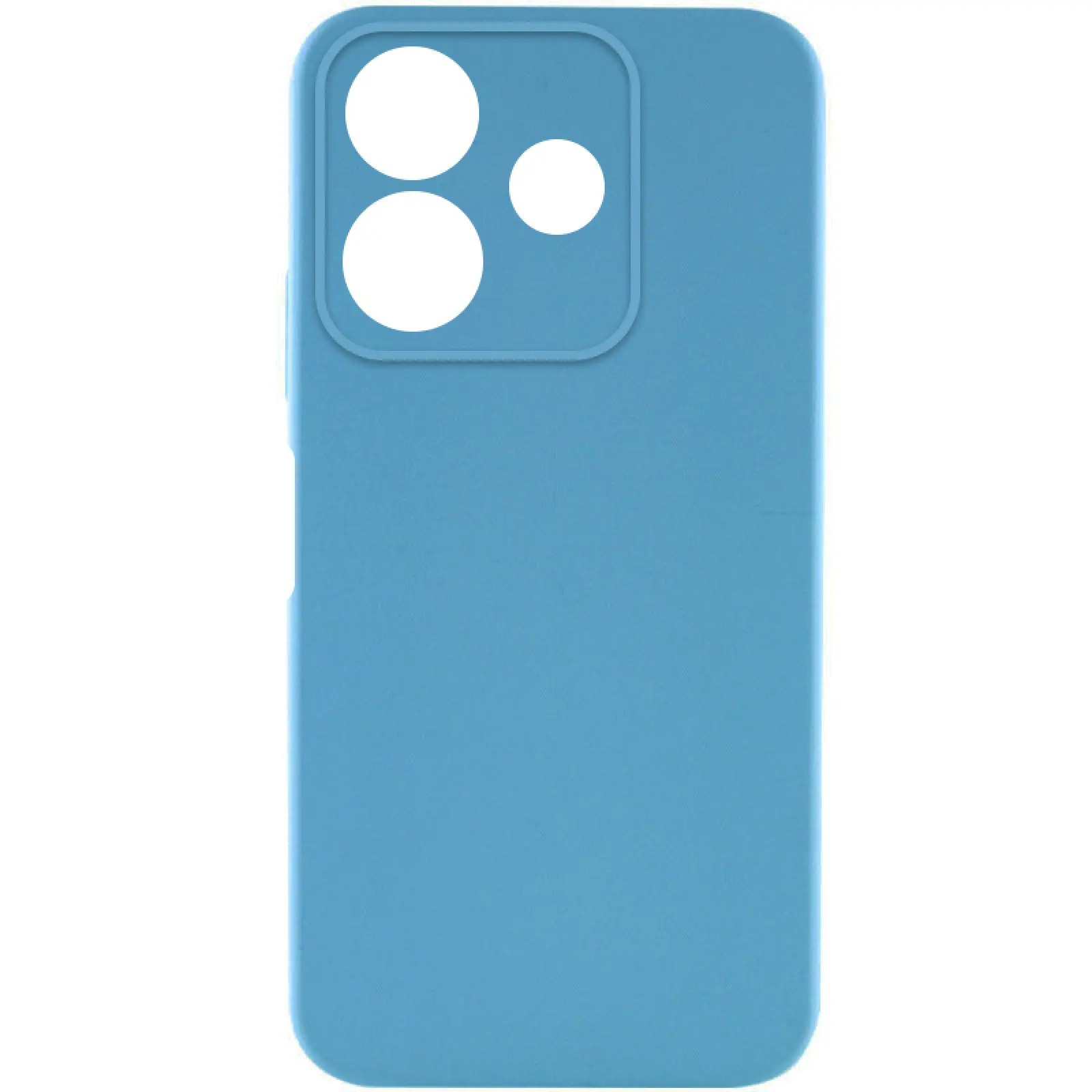 Чехол TPU GETMAN Liquid Silk Full Camera для ZTE Nubia V60, Голубой / Blue, TPU, купить оптом с доставкой