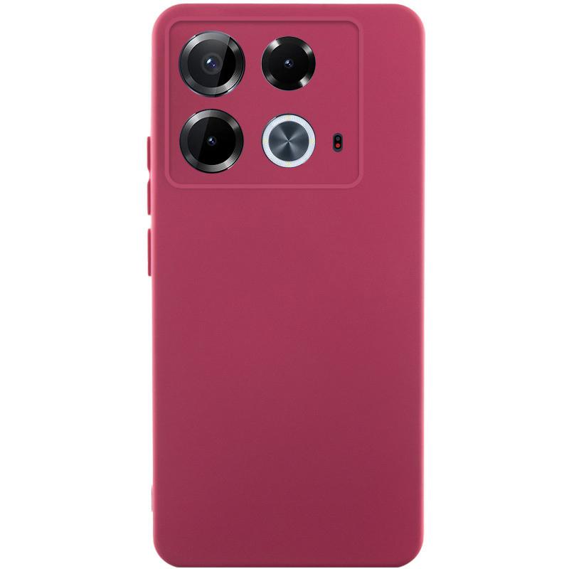 Чохол GETMAN Liquid Silk Full Camera для Infinix Note 40 4G | TPU + Мікрофібра Фотографія №1 Чохол GETMAN Liquid Silk Full Camera для Infinix Note 40 4G | TPU + Мікрофібра на малюнкі №1
