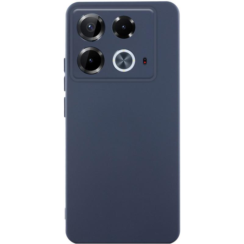 Чохол GETMAN Liquid Silk Full Camera для Infinix Note 40 4G | TPU + Мікрофібра Фотографія №1 Чохол GETMAN Liquid Silk Full Camera для Infinix Note 40 4G | TPU + Мікрофібра на малюнкі №1