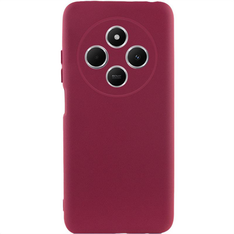 Чохол GETMAN Liquid Silk Full Camera для Xiaomi Redmi 14C / Poco C75 | TPU + Мікрофібра Фотографія №1 Чохол GETMAN Liquid Silk Full Camera для Xiaomi Redmi 14C / Poco C75 | TPU + Мікрофібра на малюнкі №1