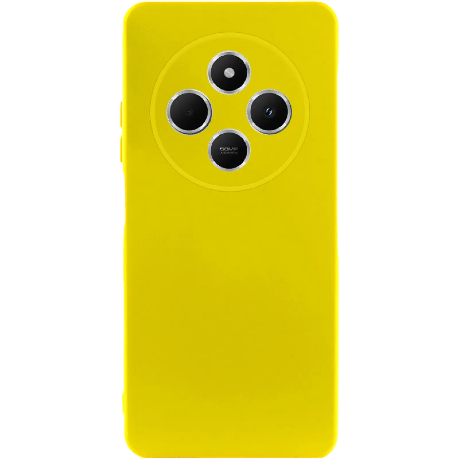 Чехол TPU GETMAN Liquid Silk Full Camera для Xiaomi Redmi 14C / Poco C75, Желтый / Flash, TPU, купить оптом с доставкой