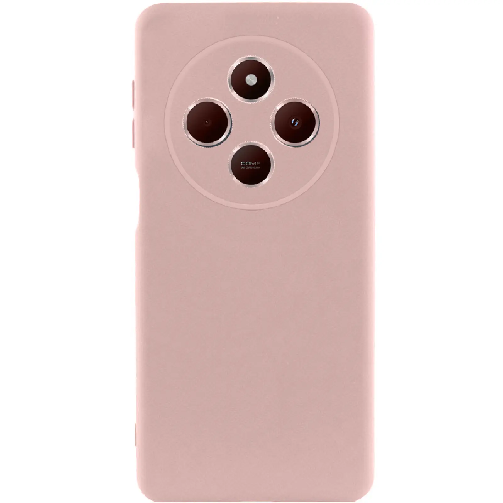 Чехол TPU GETMAN Liquid Silk Full Camera для Xiaomi Redmi 14C / Poco C75, Розовый / Pink Sand, TPU, купить оптом с доставкой