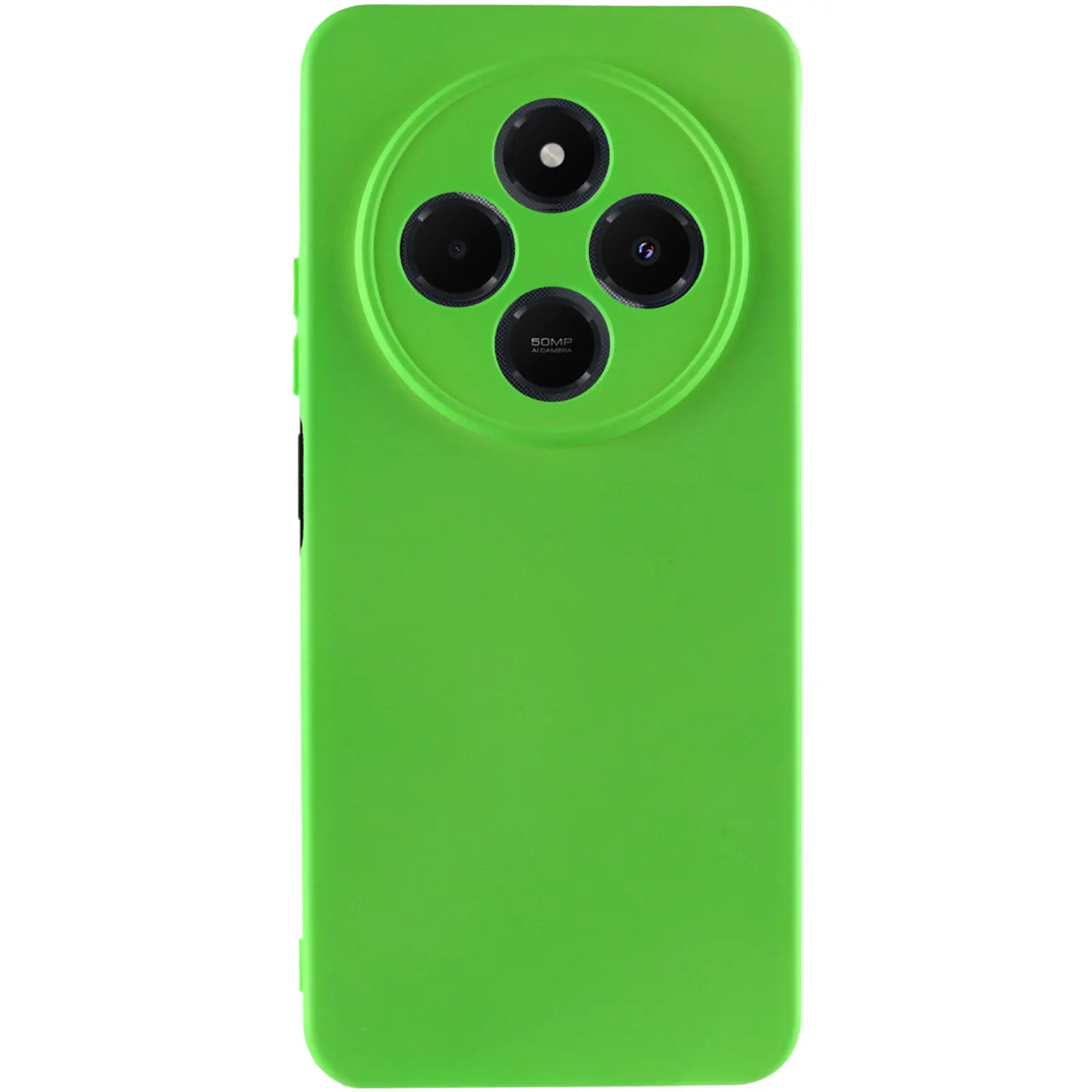Чехол TPU GETMAN Liquid Silk Full Camera для Xiaomi Redmi 14C / Poco C75, Салатовый / Neon Green 2, TPU, купить оптом с доставкой