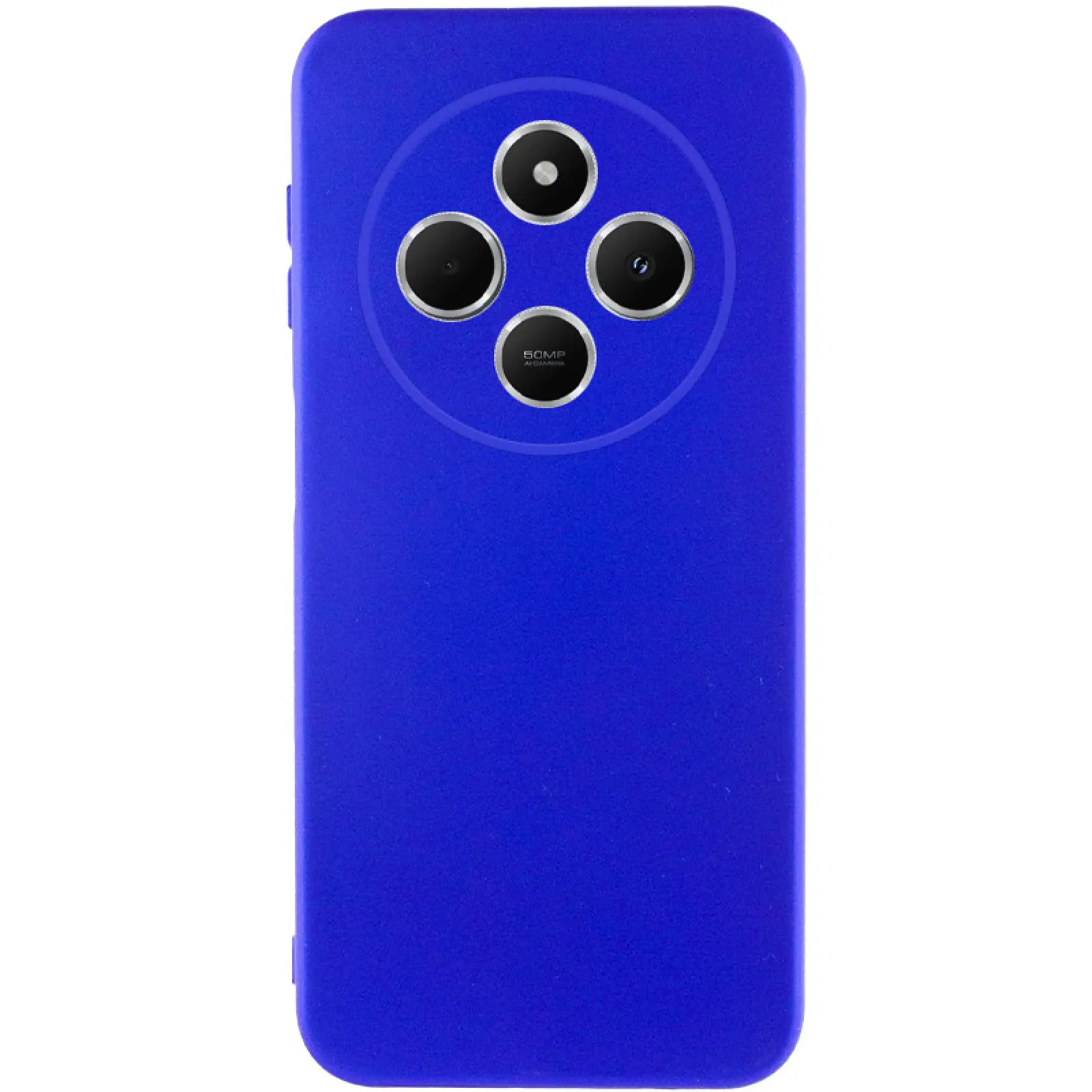 Чехол TPU GETMAN Liquid Silk Full Camera для Xiaomi Redmi 14C / Poco C75, Синий / Iris, TPU, купить оптом с доставкой