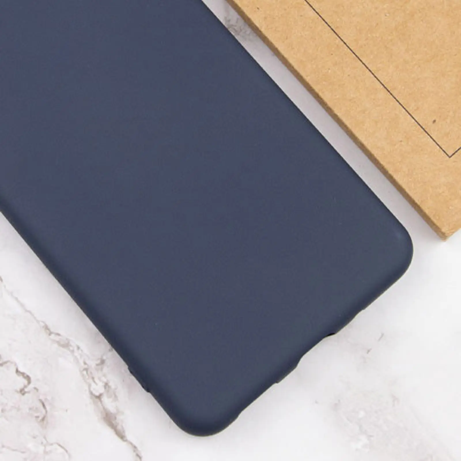 Чехол TPU GETMAN Liquid Silk Full Camera для Xiaomi Redmi 14C / Poco C75, Синий / Midnight Blue 2, TPU, купить оптом с доставкой