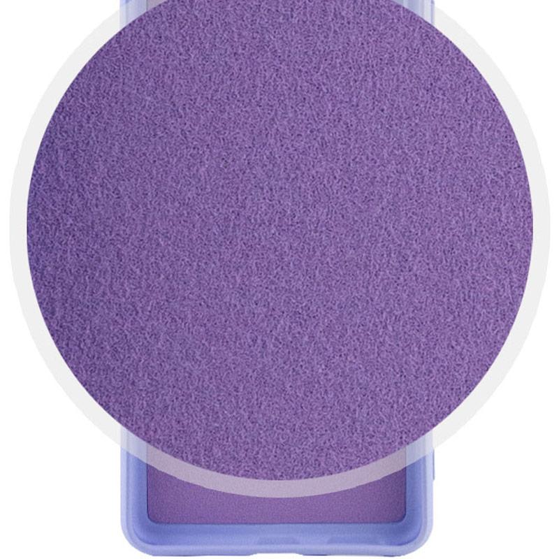 Чехол GETMAN Liquid Silk Full Camera для Xiaomi Redmi 14C / Poco C75 | TPU + Микрофибра на картинке №2