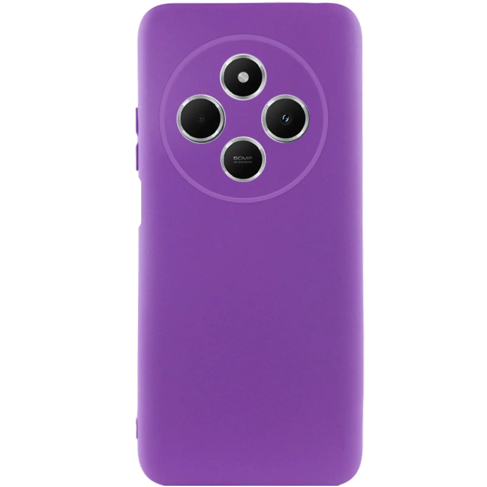 Чехол TPU GETMAN Liquid Silk Full Camera для Xiaomi Redmi 14C / Poco C75, Фиолетовый / Purple, TPU, купить оптом с доставкой