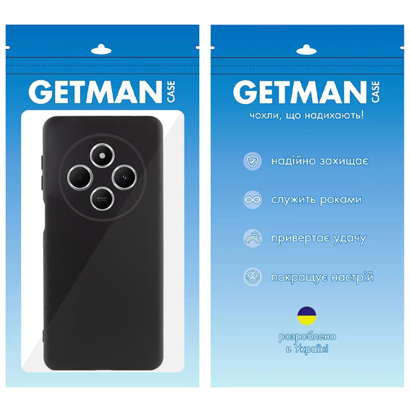 Чохол GETMAN Liquid Silk Full Camera для Xiaomi Redmi 14C / Poco C75 | TPU + Мікрофібра Фотографія №4 Чохол GETMAN Liquid Silk Full Camera для Xiaomi Redmi 14C / Poco C75 | TPU + Мікрофібра на малюнкі №4
