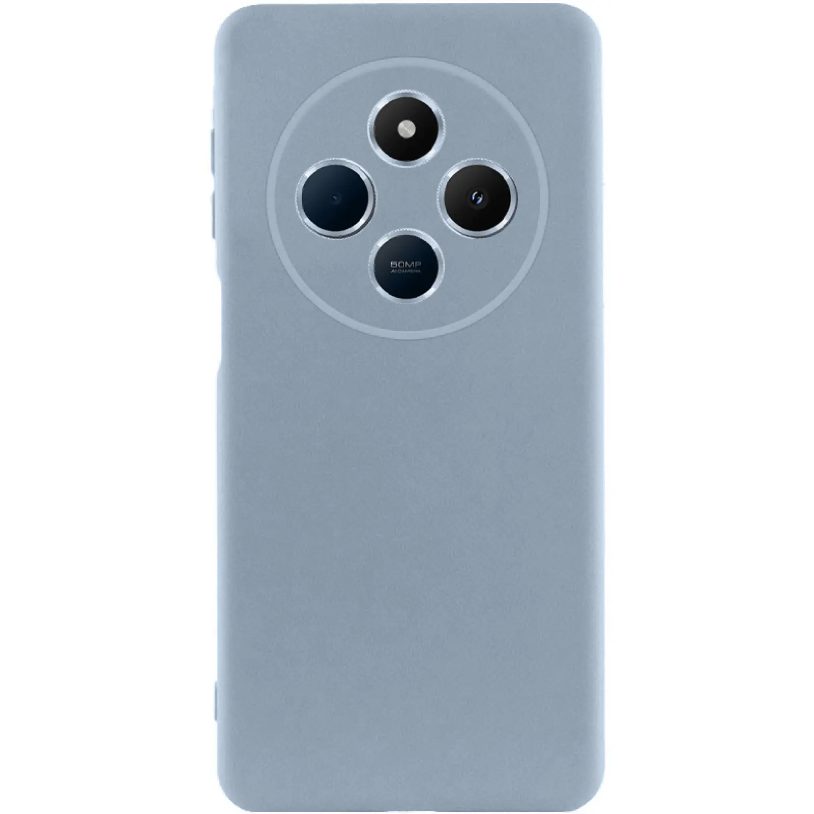 Чехол TPU GETMAN Liquid Silk Full Camera для Xiaomi Redmi 14C / Poco C75, Голубой / Lilac Blue, TPU, купить оптом с доставкой