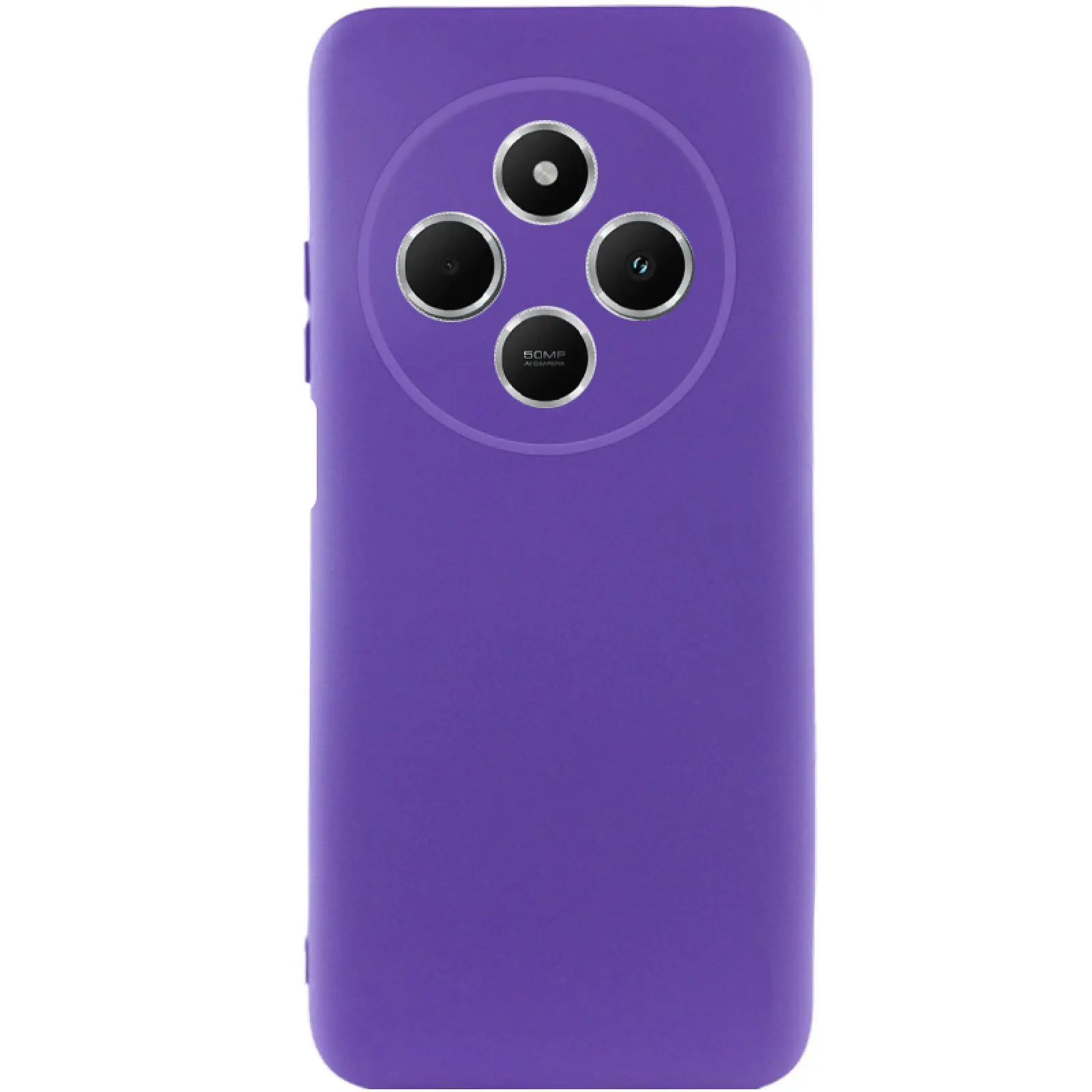 Чехол TPU GETMAN Liquid Silk Full Camera для Xiaomi Redmi 14C / Poco C75, Фиолетовый / Ultra Violet, TPU, купить оптом с доставкой