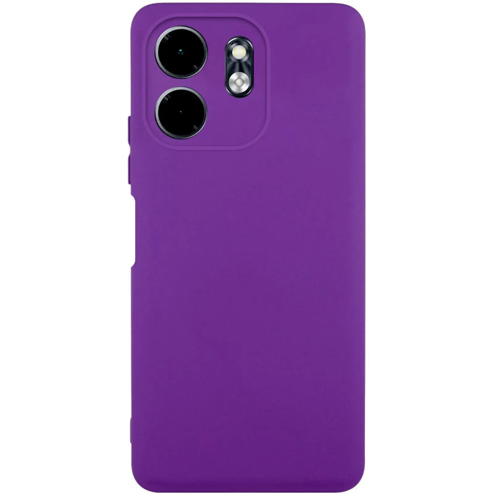Чохол TPU GETMAN Liquid Silk Full Camera для Infinix Smart 9 4G / Hot 50i, Фіолетовий / Purple, TPU, купити оптом з доставкою
