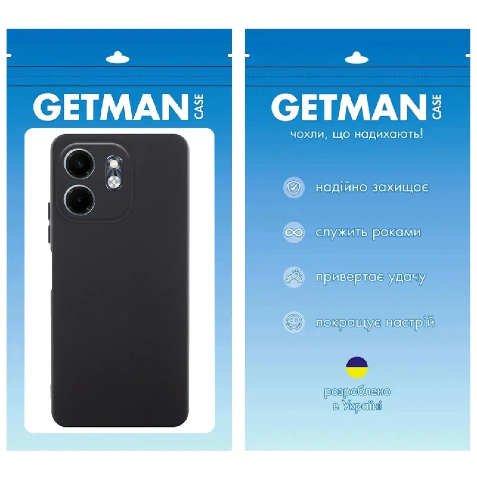 Чохол TPU GETMAN Liquid Silk Full Camera для Infinix Smart 9 4G / Hot 50i, Чорний / Black 1, TPU, купити оптом з доставкою