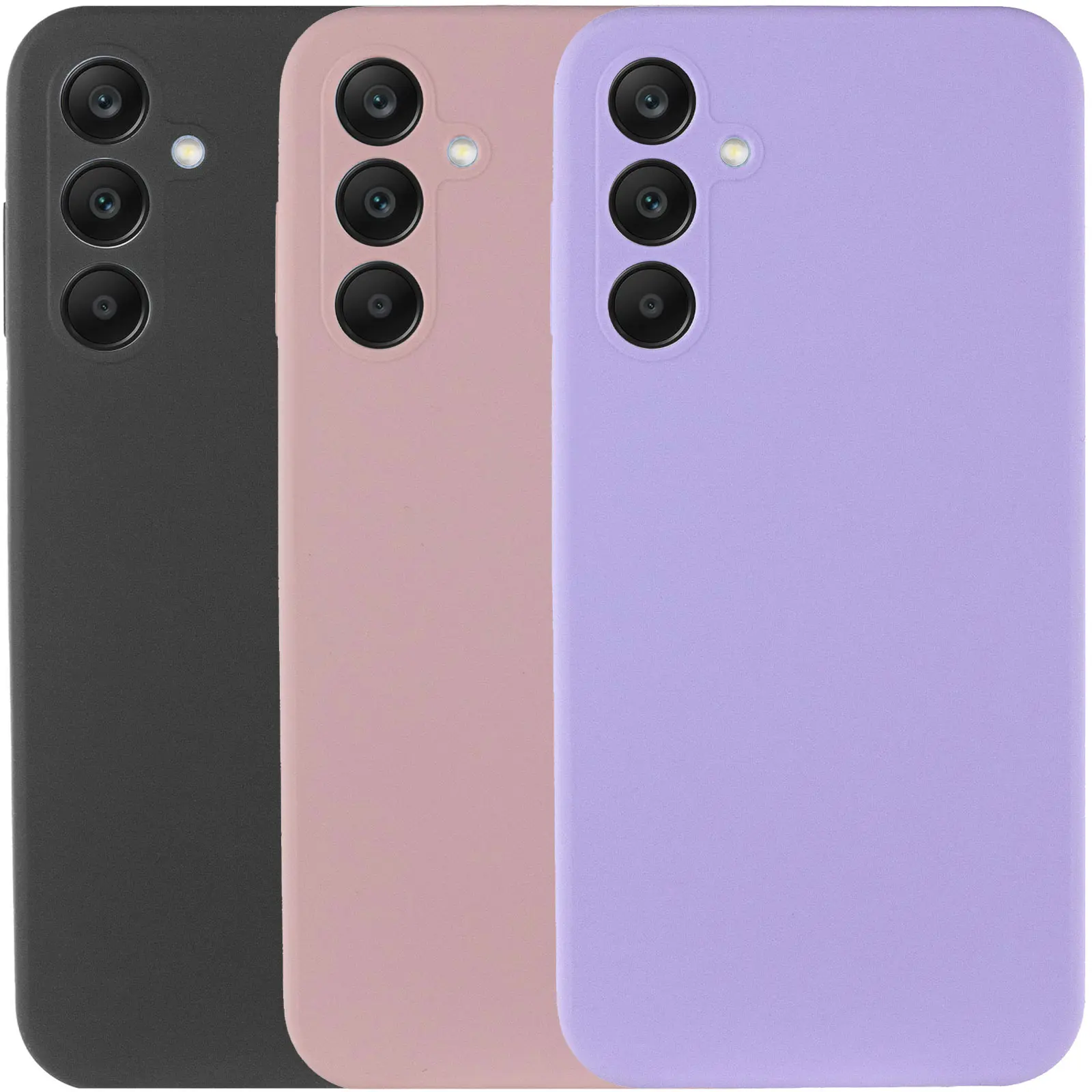Чехол TPU GETMAN Liquid Silk Full Camera для Samsung Galaxy S25 / S24, TPU, купить оптом с доставкой
