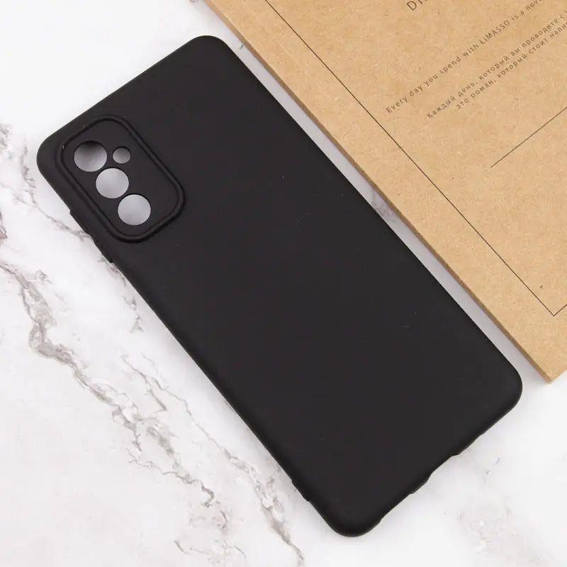 Чехол TPU GETMAN Liquid Silk Full Camera для Samsung Galaxy A36 5G, Черный / Black 3, TPU, купить оптом с доставкой